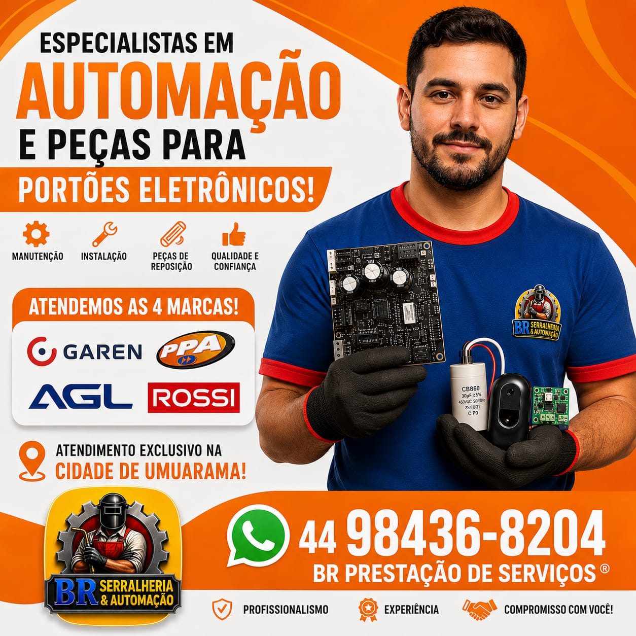 Trabalho realizado pela BR Serralheria & Automação 7